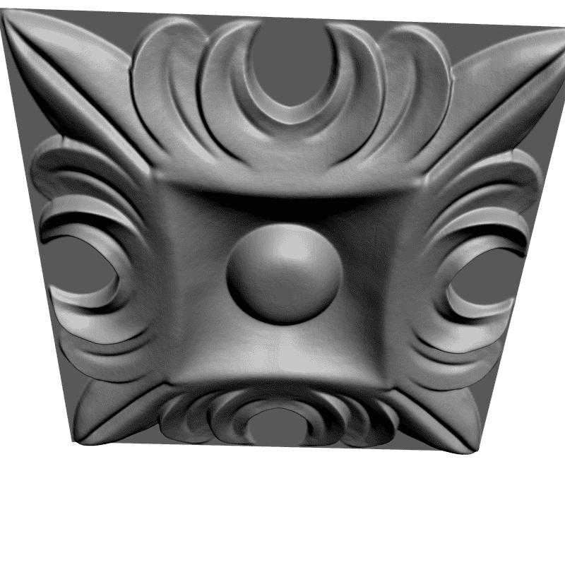 картинка Розетка резная D16-142 3D-STL.COM
