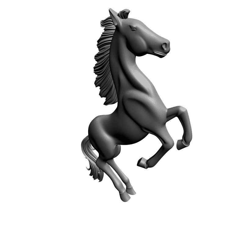 картинка Лошадь F1-072 3D-STL.COM