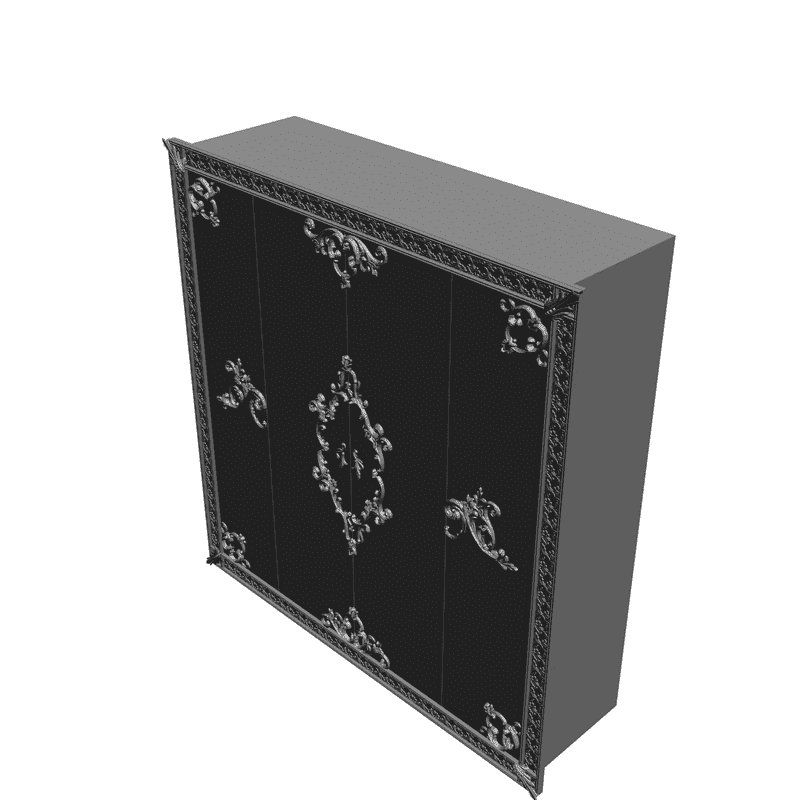 картинка Шкаф M11-002 3D-STL.COM