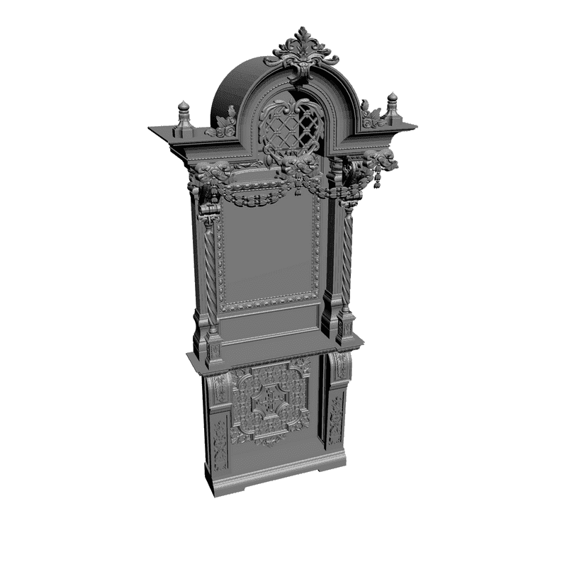 картинка Киот напольный V4-001 3D-STL.COM