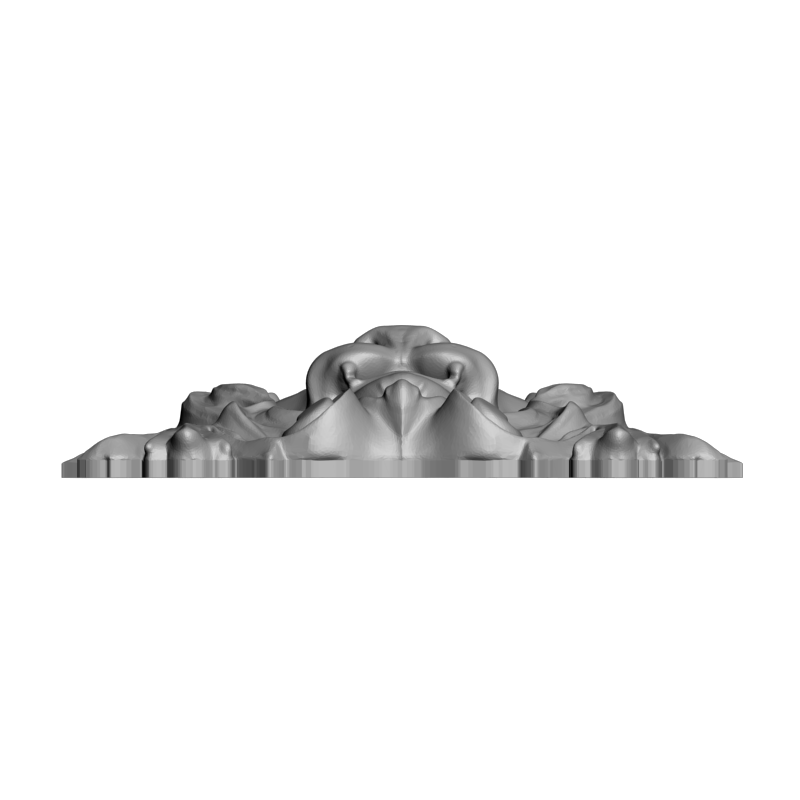 картинка Лев панно F1-303 3D-STL.COM