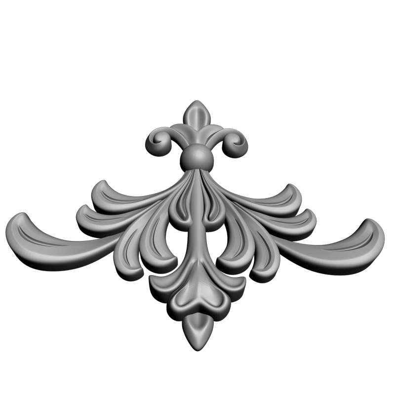 картинка Элемент декора D10-538 3D-STL.COM