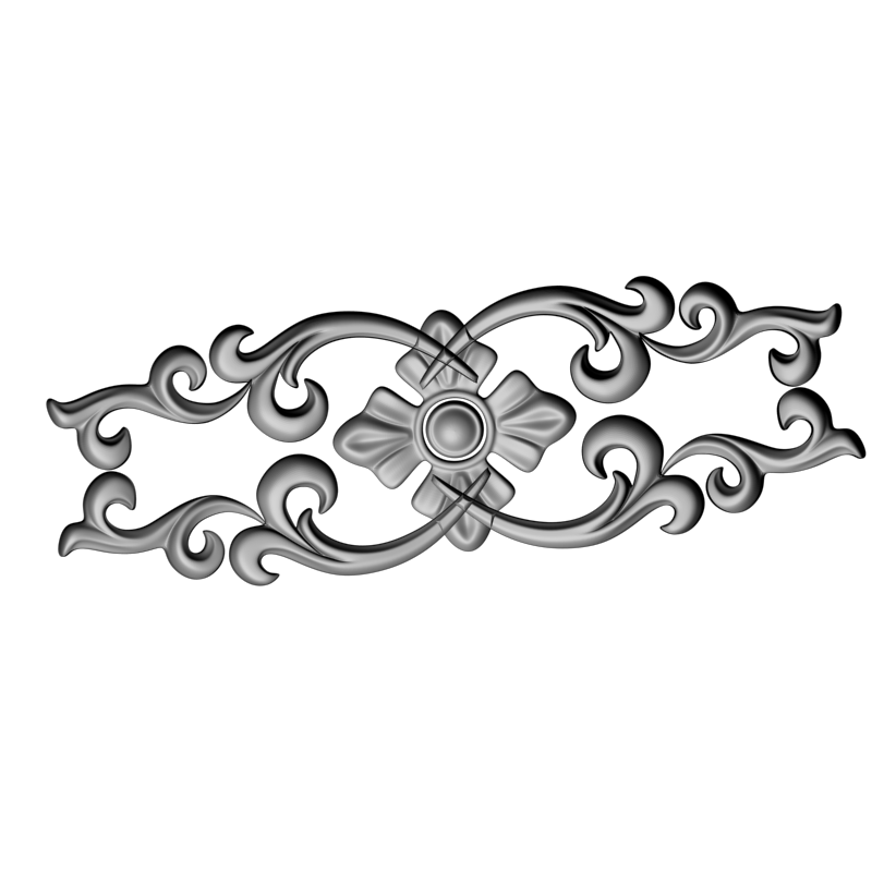 картинка Элемент декора D10-521 3D-STL.COM