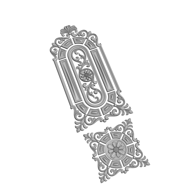 картинка Накладка на двери H3-097 3D-STL.COM