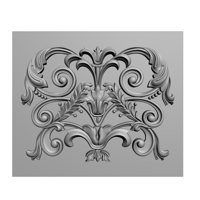 картинка Накладка декоративная D10-438 3D-STL.COM