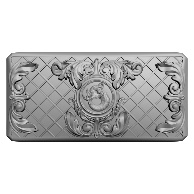 картинка Шкатулка 7 деталей P4-356 3D-STL.COM