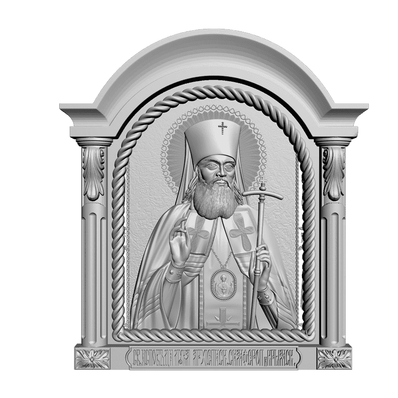 картинка Старец Лука V3-084 3D-STL.COM