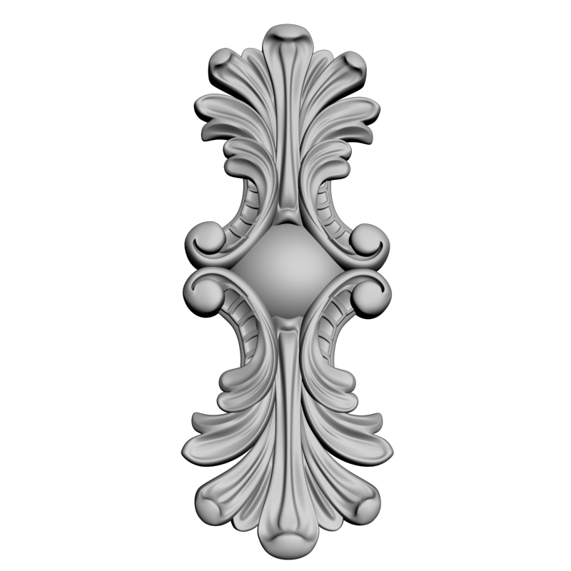 картинка Накладка декоративная D10-446 3D-STL.COM