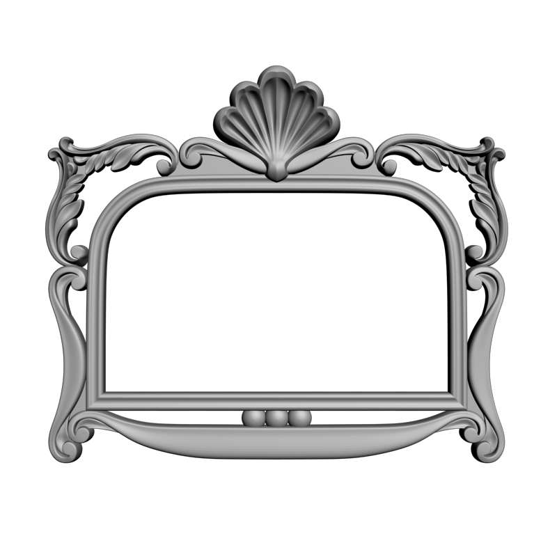 картинка Рама резная D14-419 3D-STL.COM