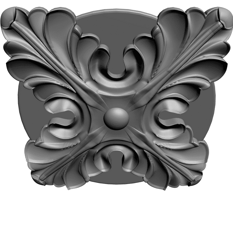 картинка Розетка резная D16-006 3D-STL.COM