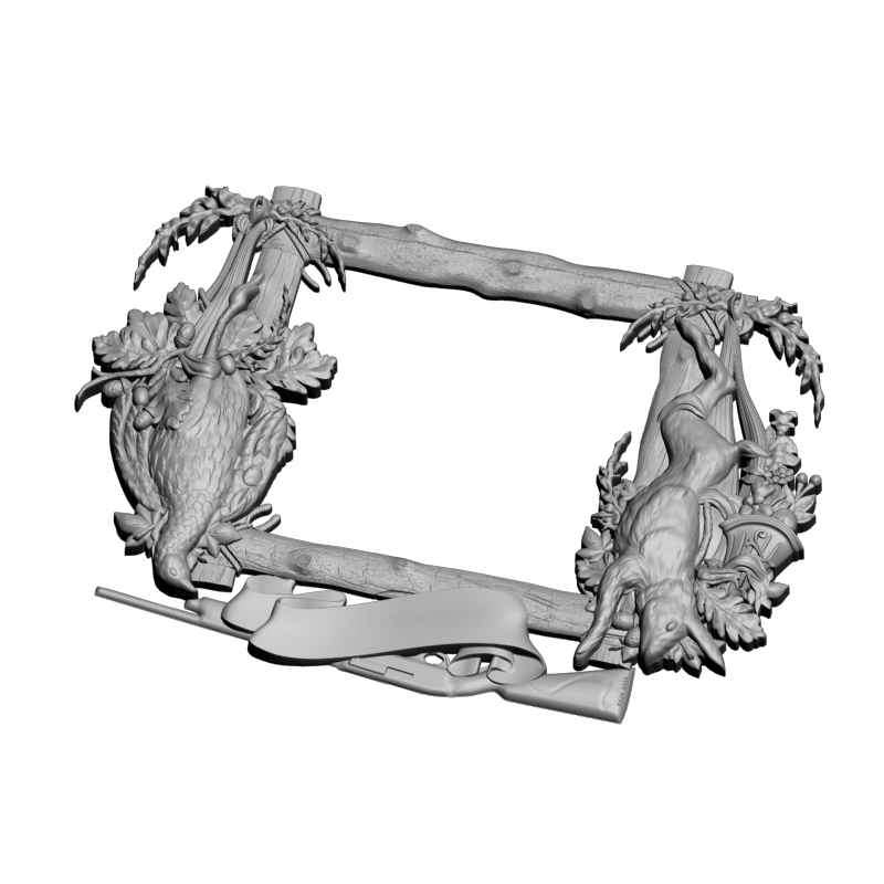 картинка Рама резная D14-519 3D-STL.COM
