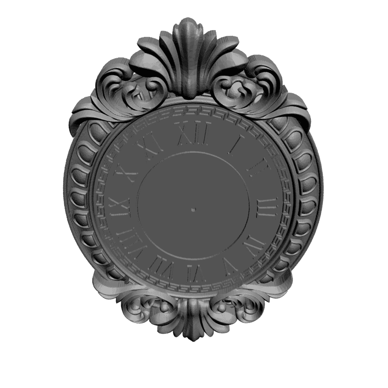 картинка Настенные часы P3-056 3D-STL.COM