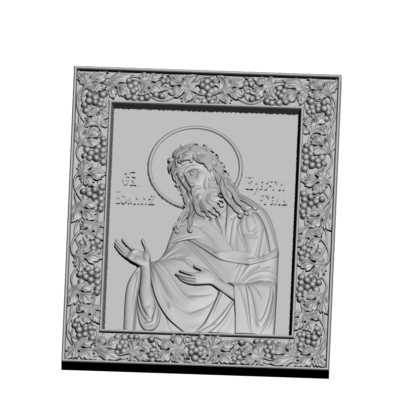 картинка Святой Иоан Креститель V3-446 3D-STL.COM