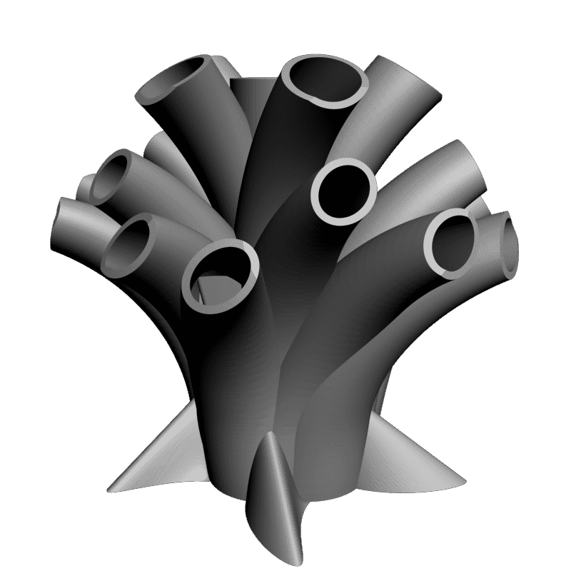 картинка Карандашница P4-267 3D-STL.COM