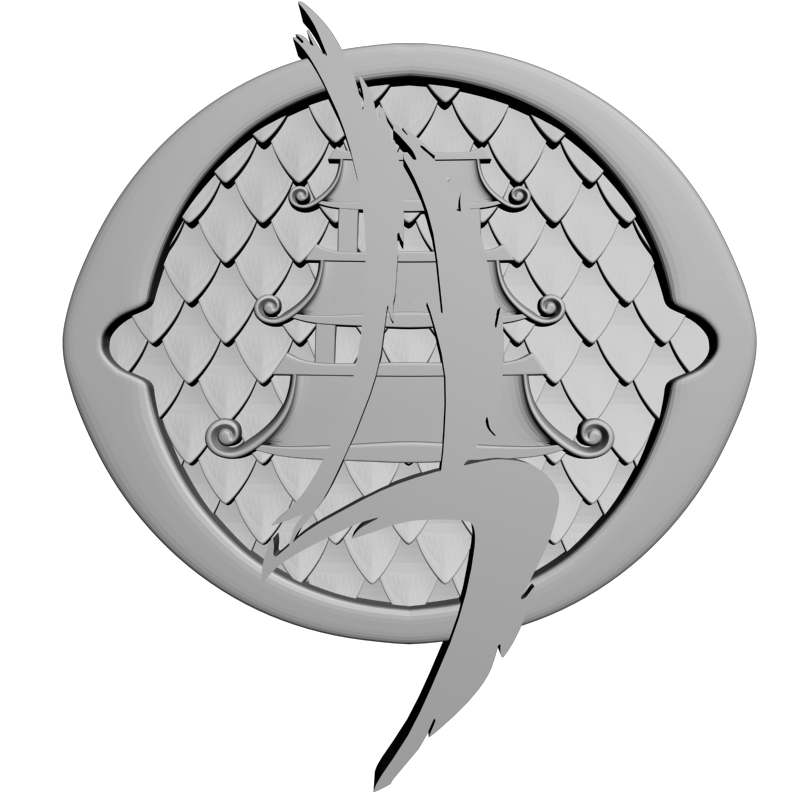 картинка Эмблема RG3-104 3D-STL.COM