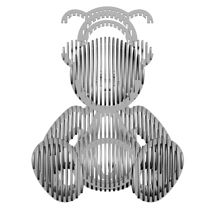 картинка Мишка PI1-301 3D-STL.COM