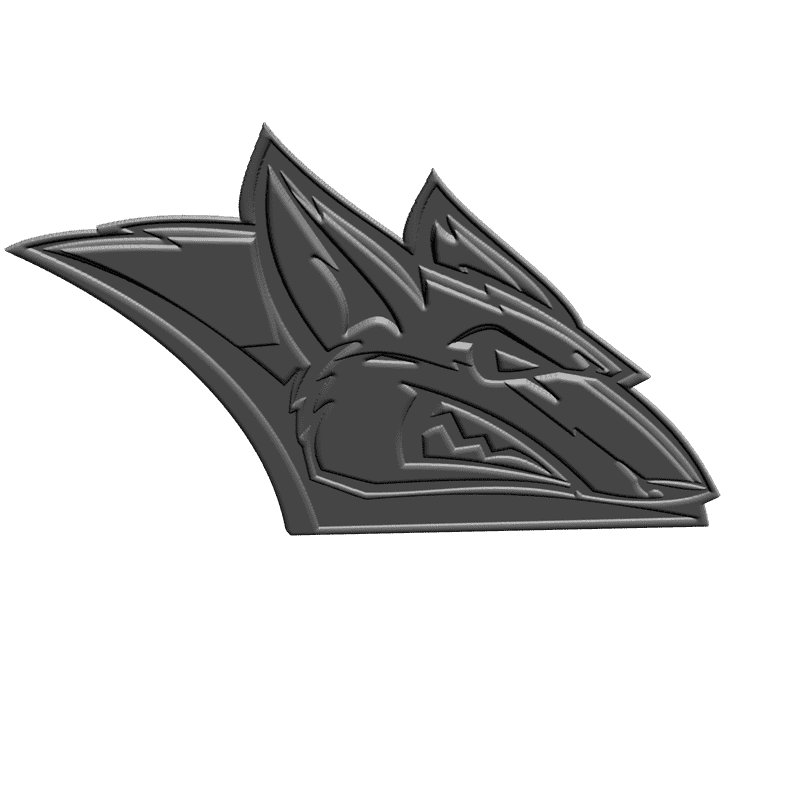 картинка Волк F1-128 3D-STL.COM