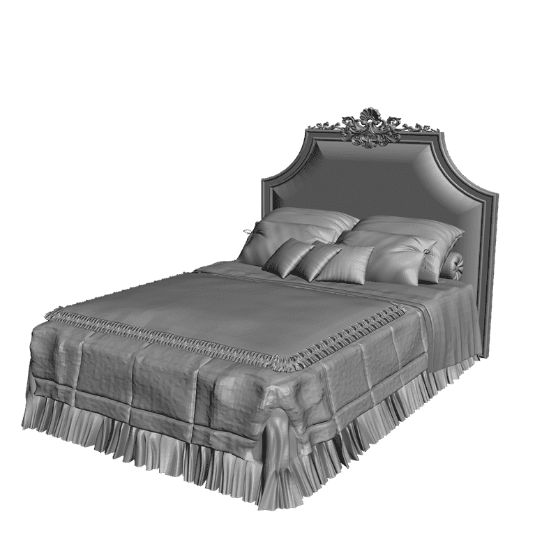 картинка Кровать M4-033 3D-STL.COM