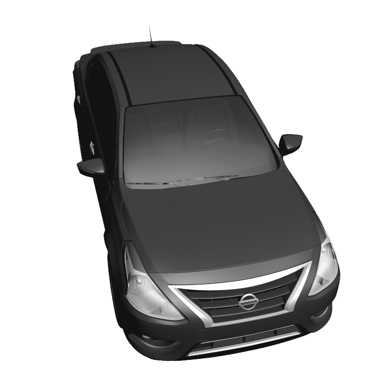 картинка Nissan Versa Sedan 2015 RT3-036 3D-STL.COM
