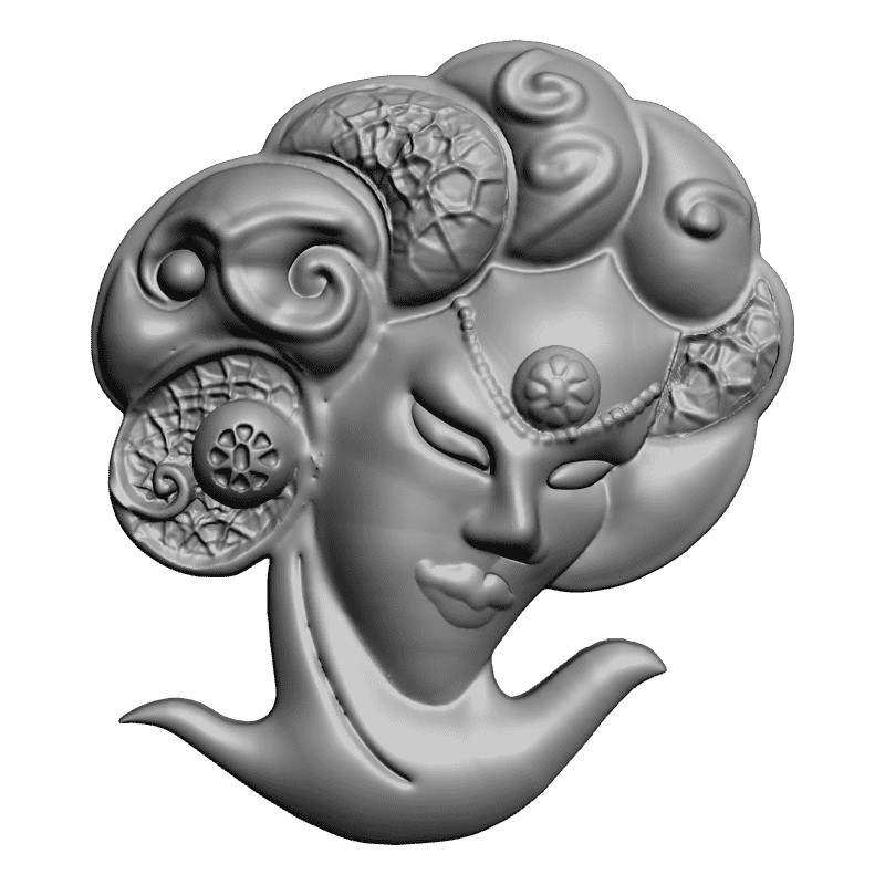 картинка Венецианская маска L1-060 3D-STL.COM