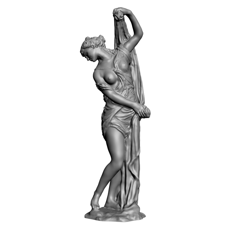 картинка Голая девушка L3-209 3D-STL.COM