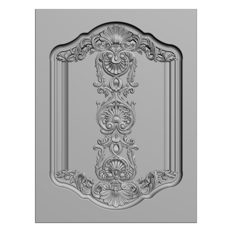 картинка Фасад мебельный M10-025 3D-STL.COM