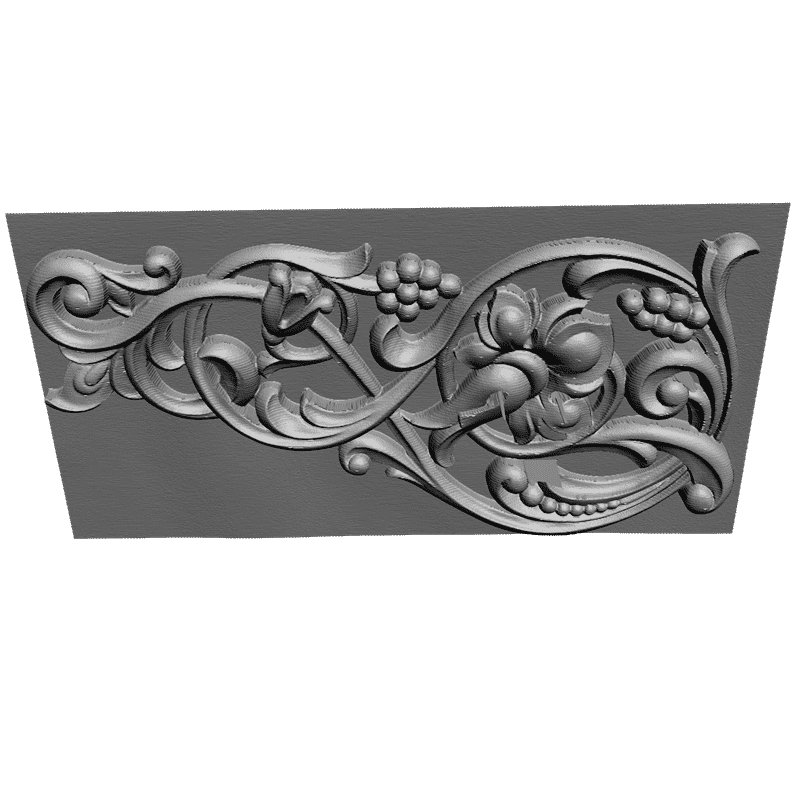 картинка Накладка резная D10-118 3D-STL.COM