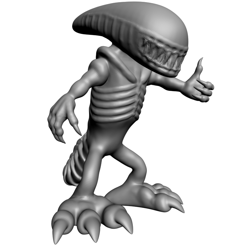 картинка Alien PI1-384 3D-STL.COM