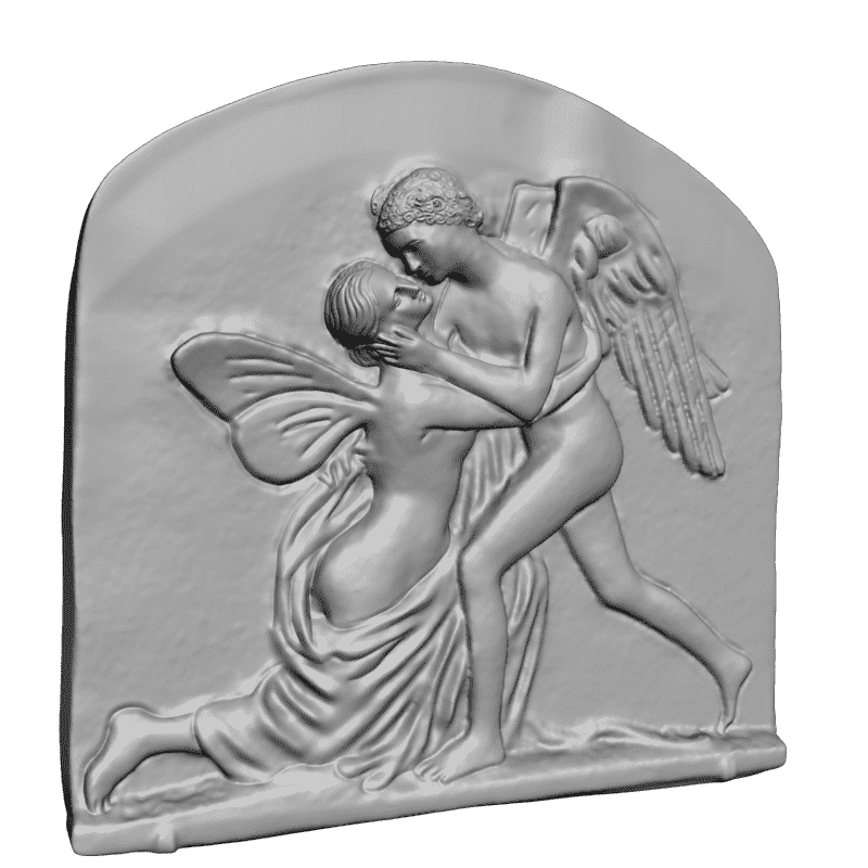 картинка Купидон и Психея D12-404 3D-STL.COM