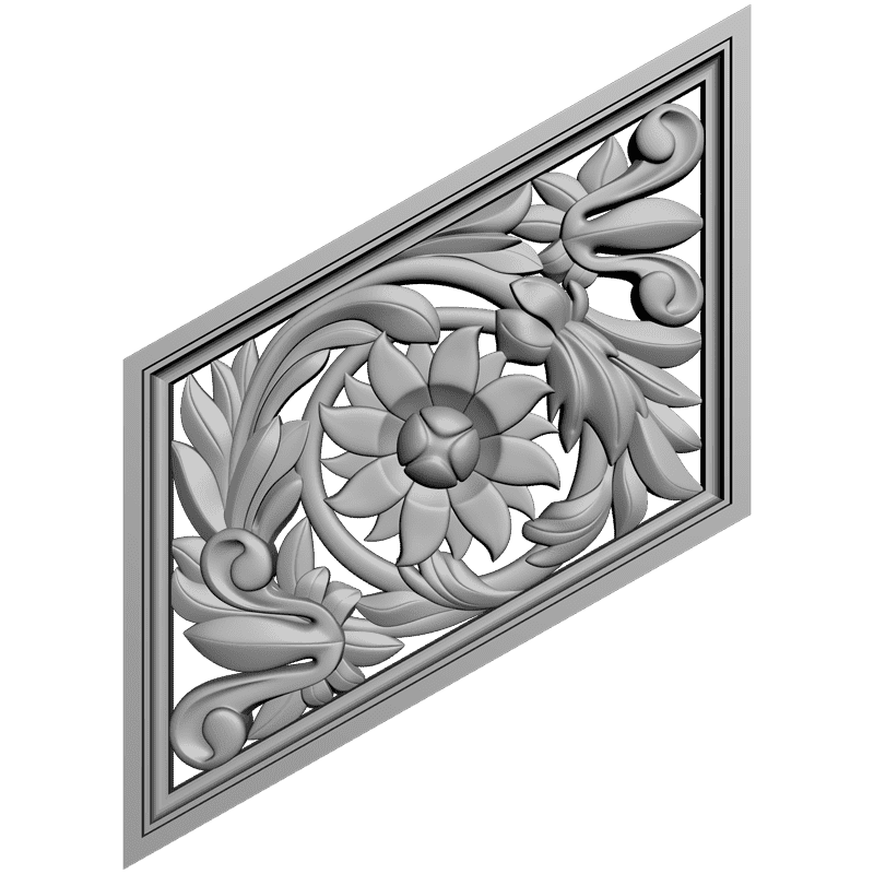 картинка Панель резная D11-069 3D-STL.COM