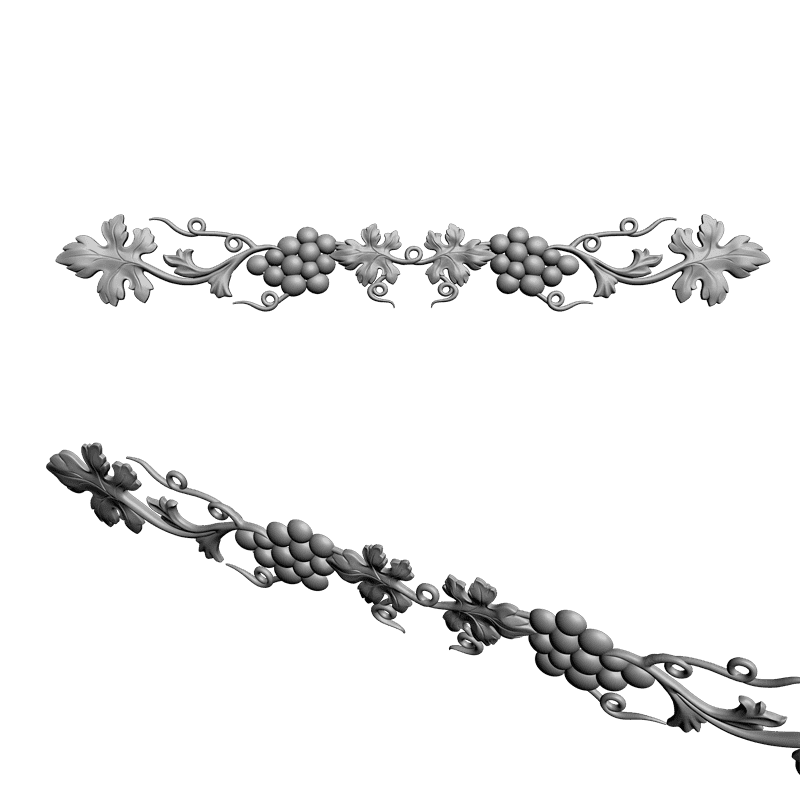 картинка Накладка резная D10-042 3D-STL.COM