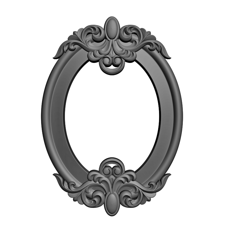 картинка Рама резная D14-461 3D-STL.COM