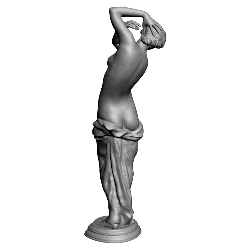 картинка Голая Девушка-Купание L3-204 3D-STL.COM