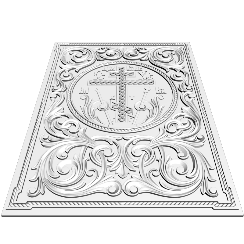 картинка Панель с крестом V9-111 3D-STL.COM