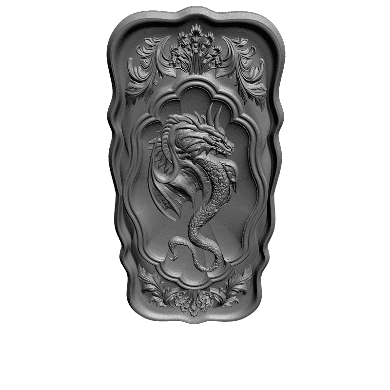 картинка Дракон PI2-047 3D-STL.COM