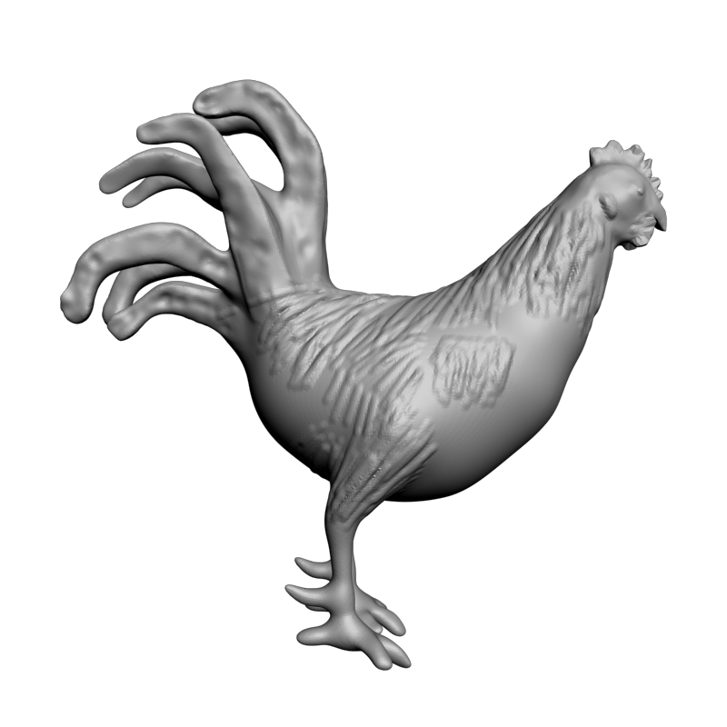 картинка Петух F3-087 3D-STL.COM