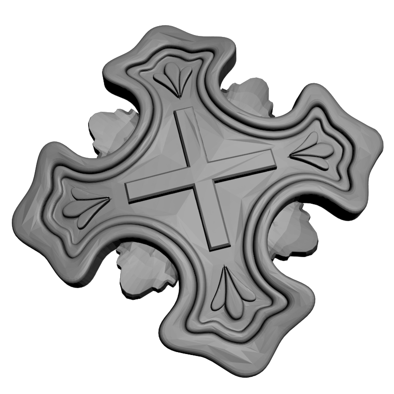 картинка Розетка резная D16-357 3D-STL.COM