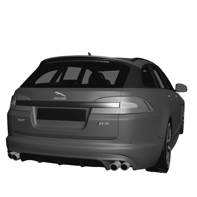 картинка Jaguar XFR-S Sportbrake 2015 RT3-033 3D-STL.COM