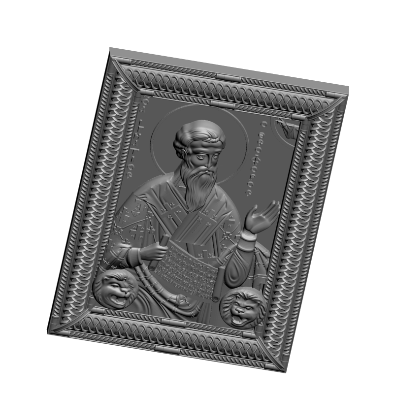 картинка Святой Игнатий Вишневецкий V3-404 3D-STL.COM