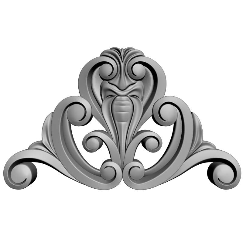 картинка Элемент декора D10-509 3D-STL.COM
