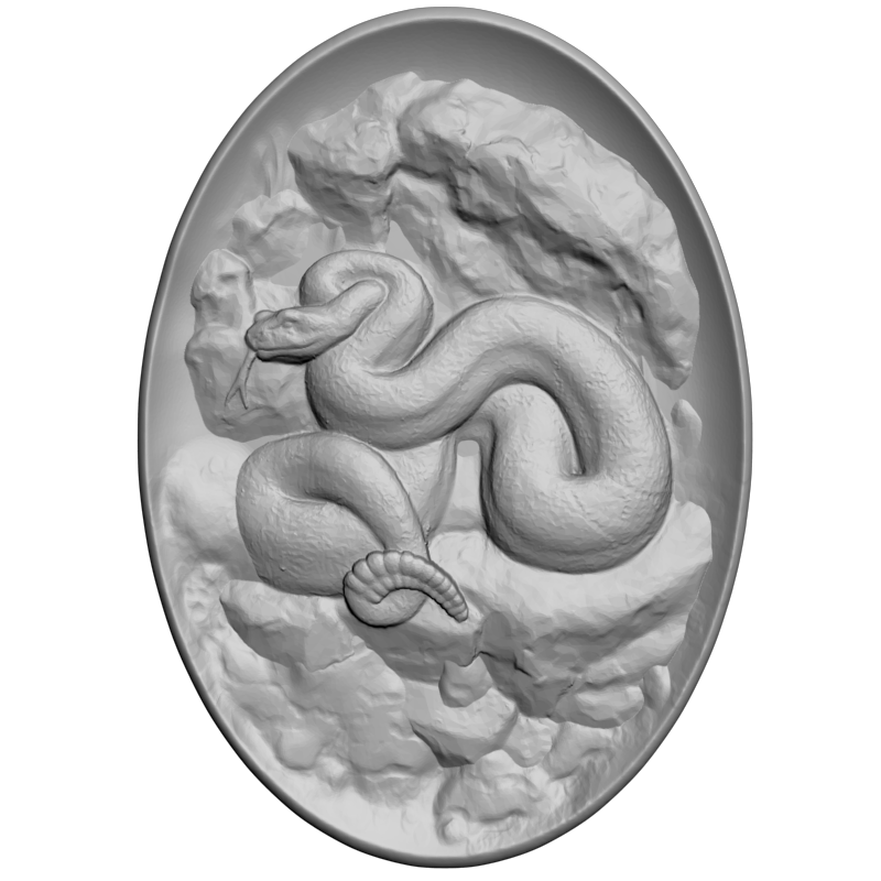 картинка Змея F2-020 3D-STL.COM