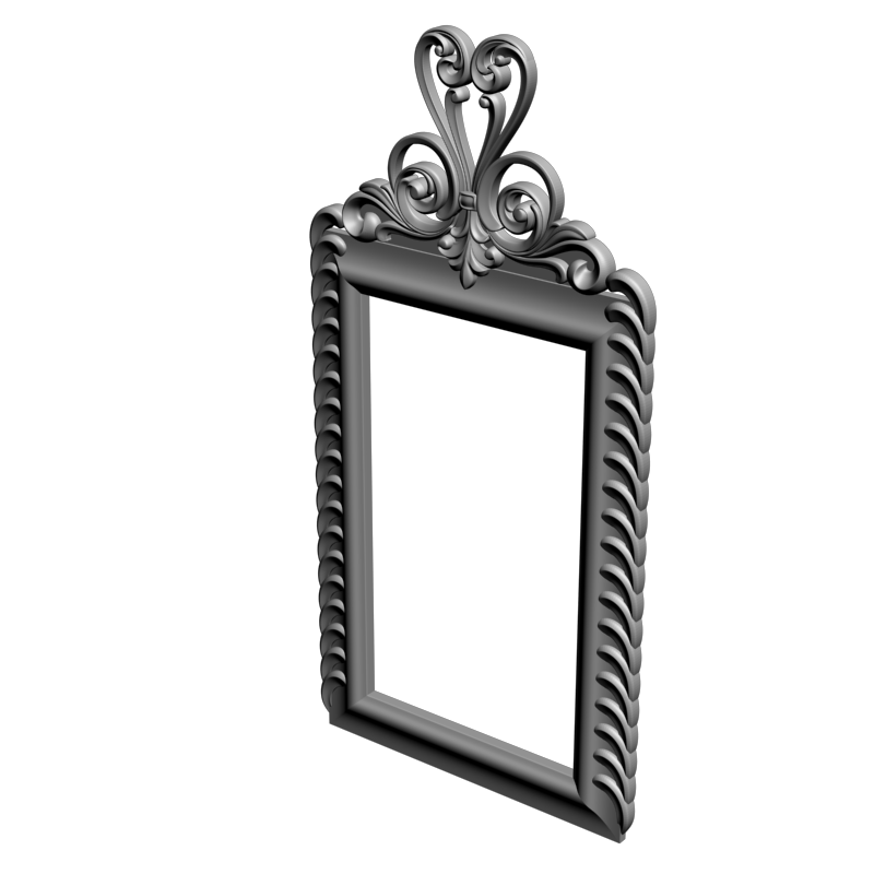 картинка Рама под зеркало D14-409 3D-STL.COM
