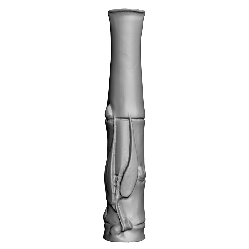 картинка Вертикальная бамбуковая флейта P2-008 3D-STL.COM