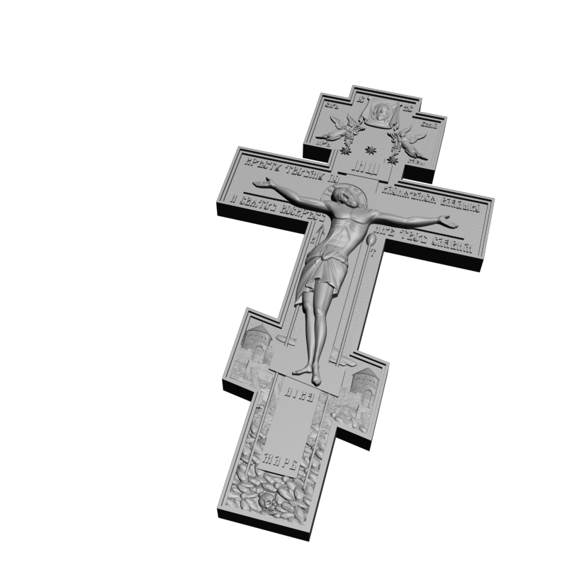 картинка Крест V5-017 3D-STL.COM