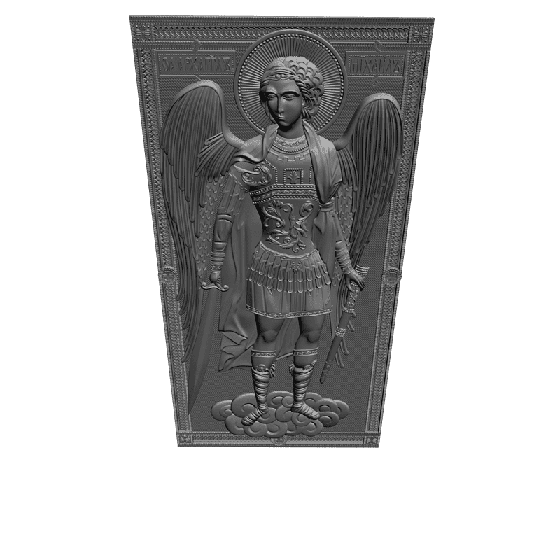 картинка Архангел Михаил V3-142 3D-STL.COM