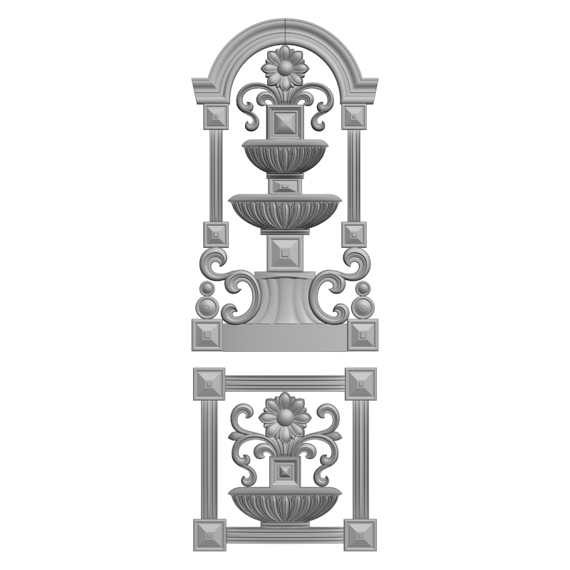картинка Накладка на двери H3-118 3D-STL.COM