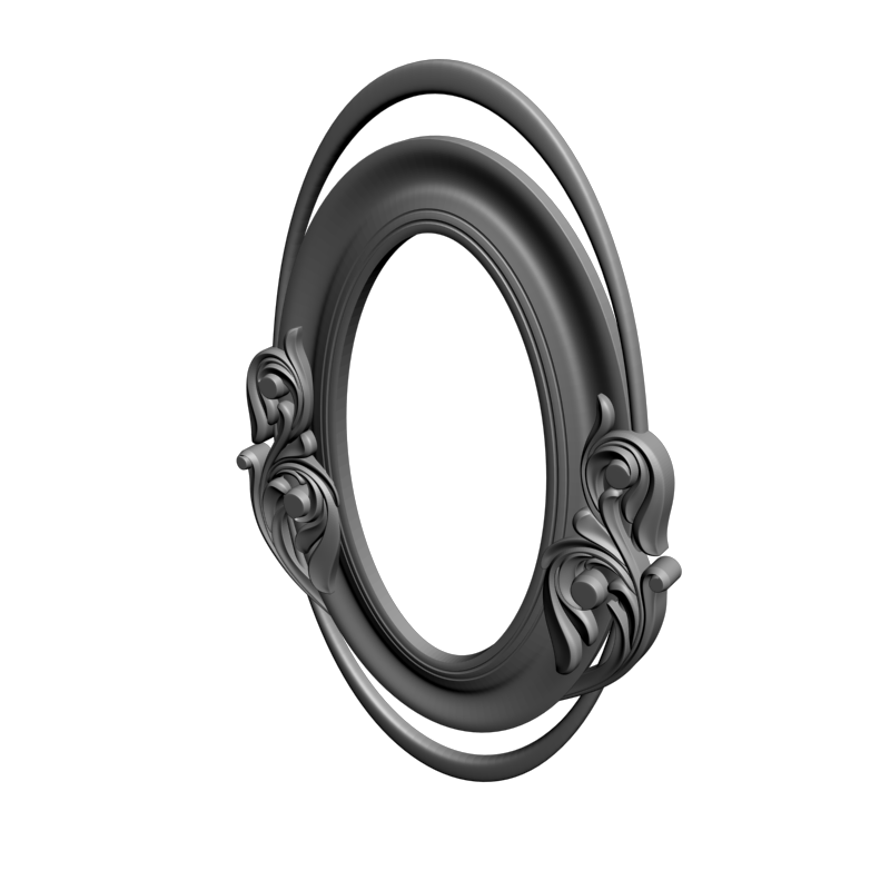 картинка Рама резная D14-421 3D-STL.COM