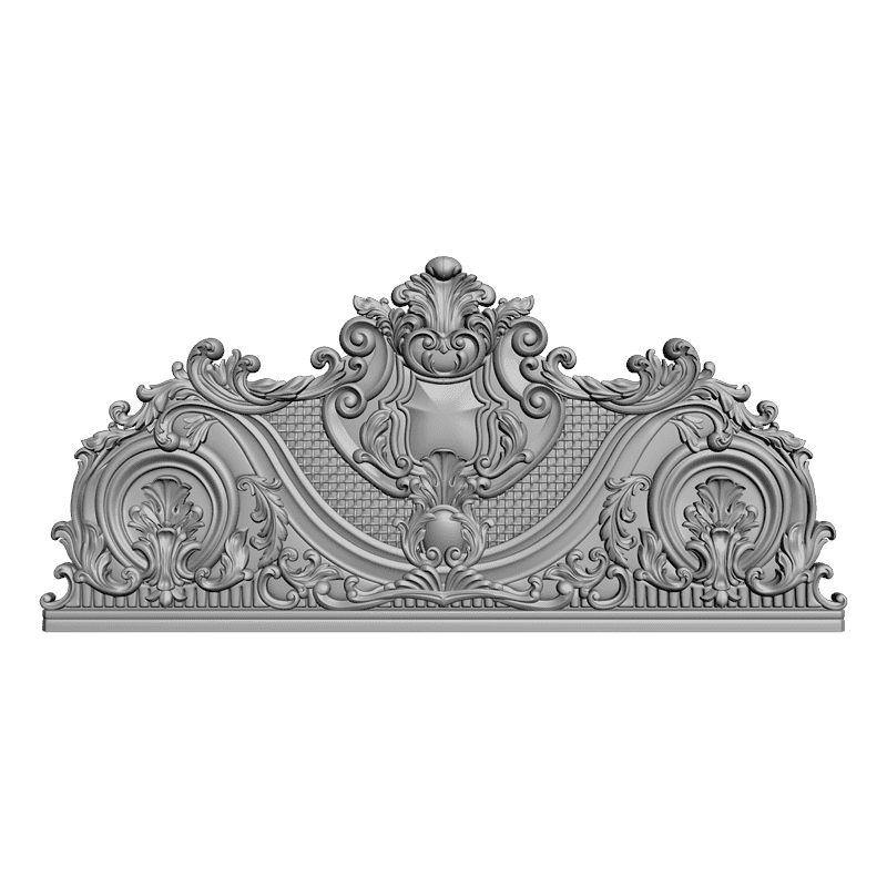 картинка Кровать M4-019 3D-STL.COM