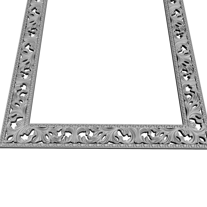 картинка Рамка резная D14-256 3D-STL.COM