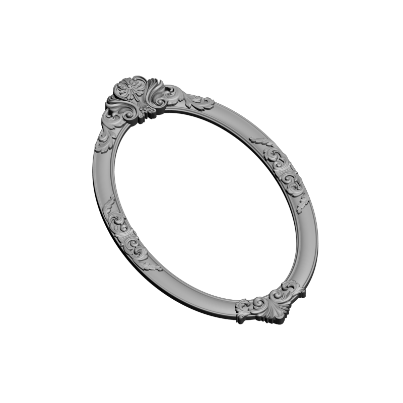 картинка Рамка резная D14-634 3D-STL.COM